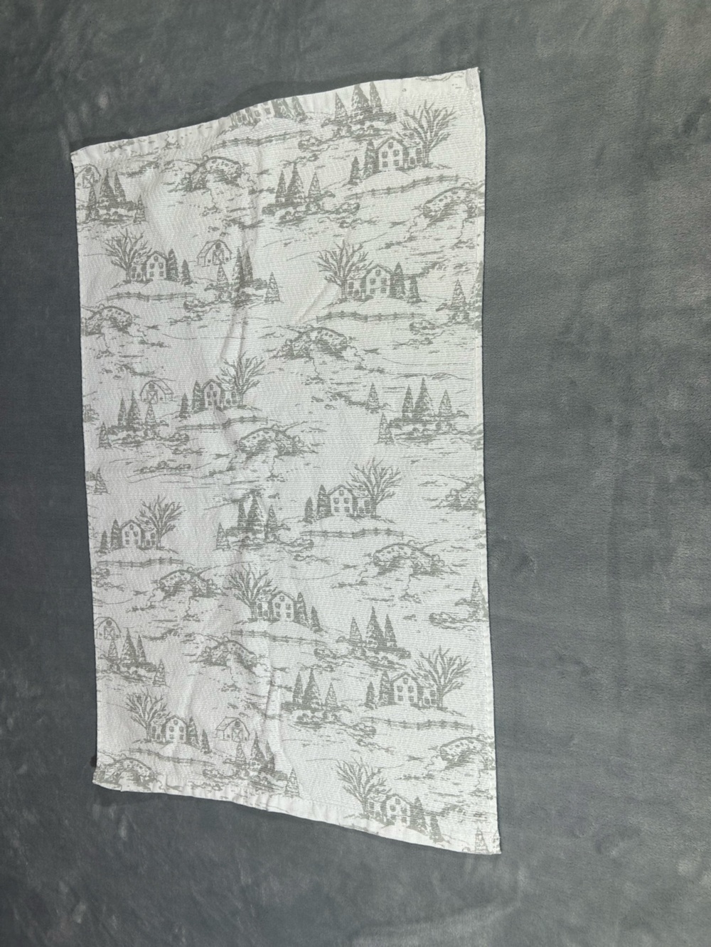 Lauren Ralph Lauren kitchen towel White/Gray Rectangular 30 x 20 in